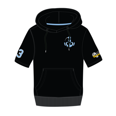 Megamen - UcFit Short Sleeve Hoodie French Terry Hoodie.