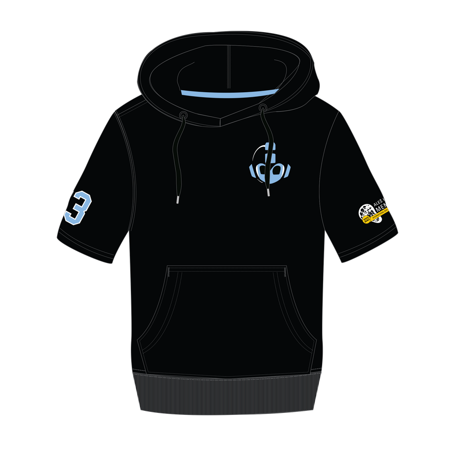 Megamen - UcFit Short Sleeve Hoodie French Terry Hoodie.