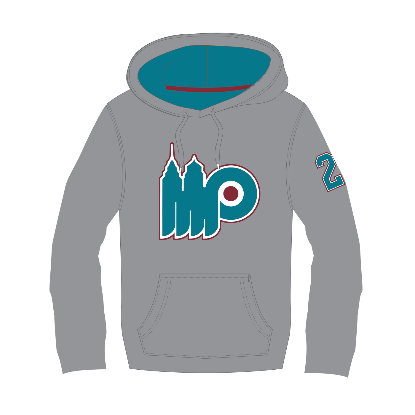 Mighty Pucks- UcFit French Terry Hoodie.