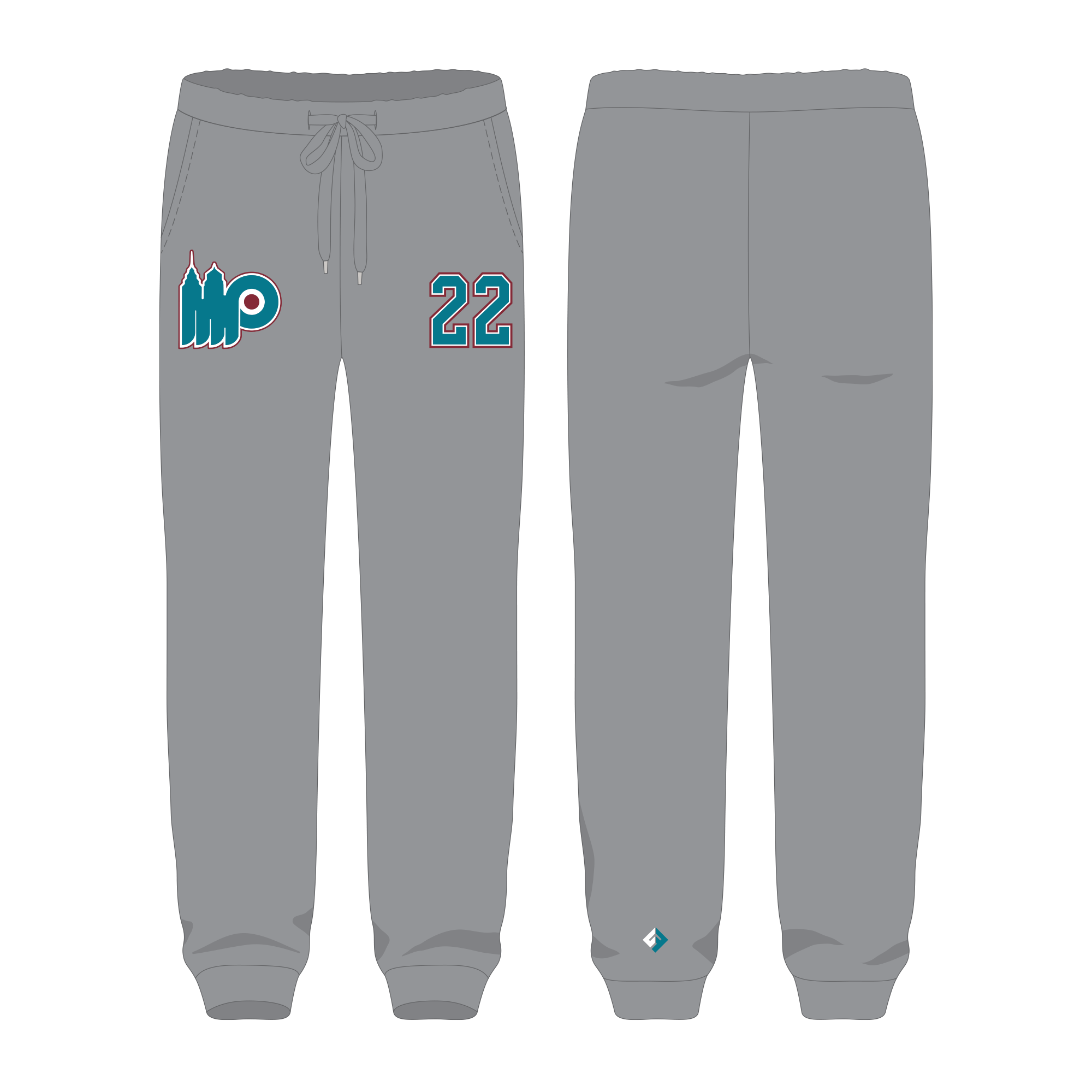 Mighty Pucks - French Terry Joggers