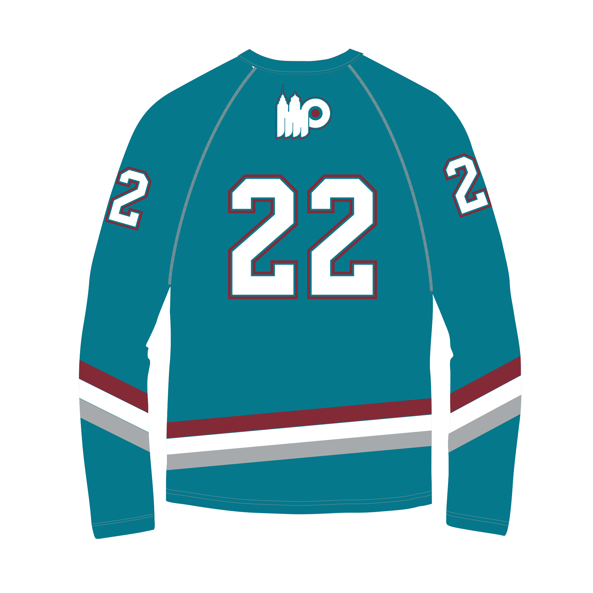 Mighty Pucks Long Sleeve Performance Shirt