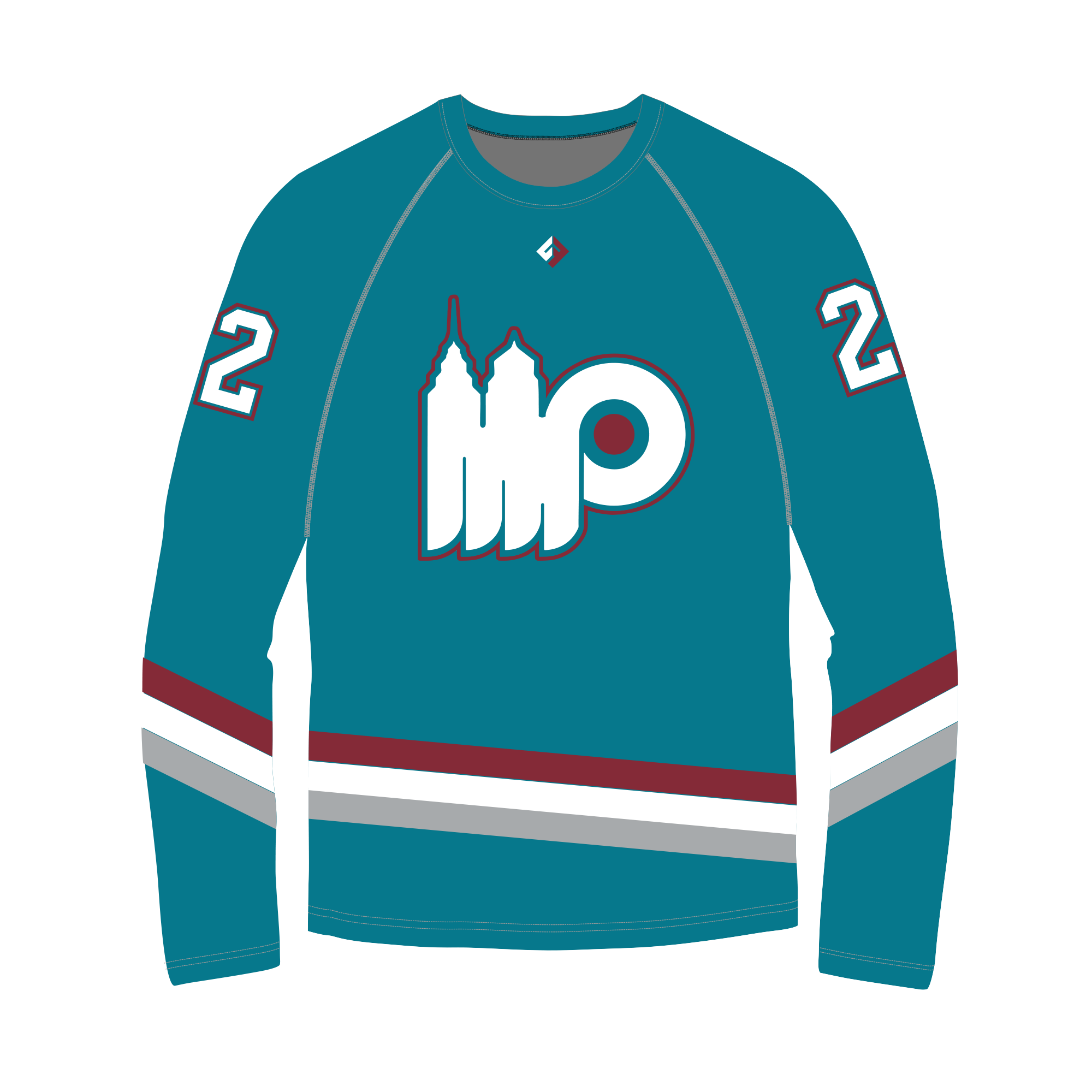 Mighty Pucks Long Sleeve Performance Shirt