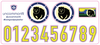 Moonbears Helmet Stickers