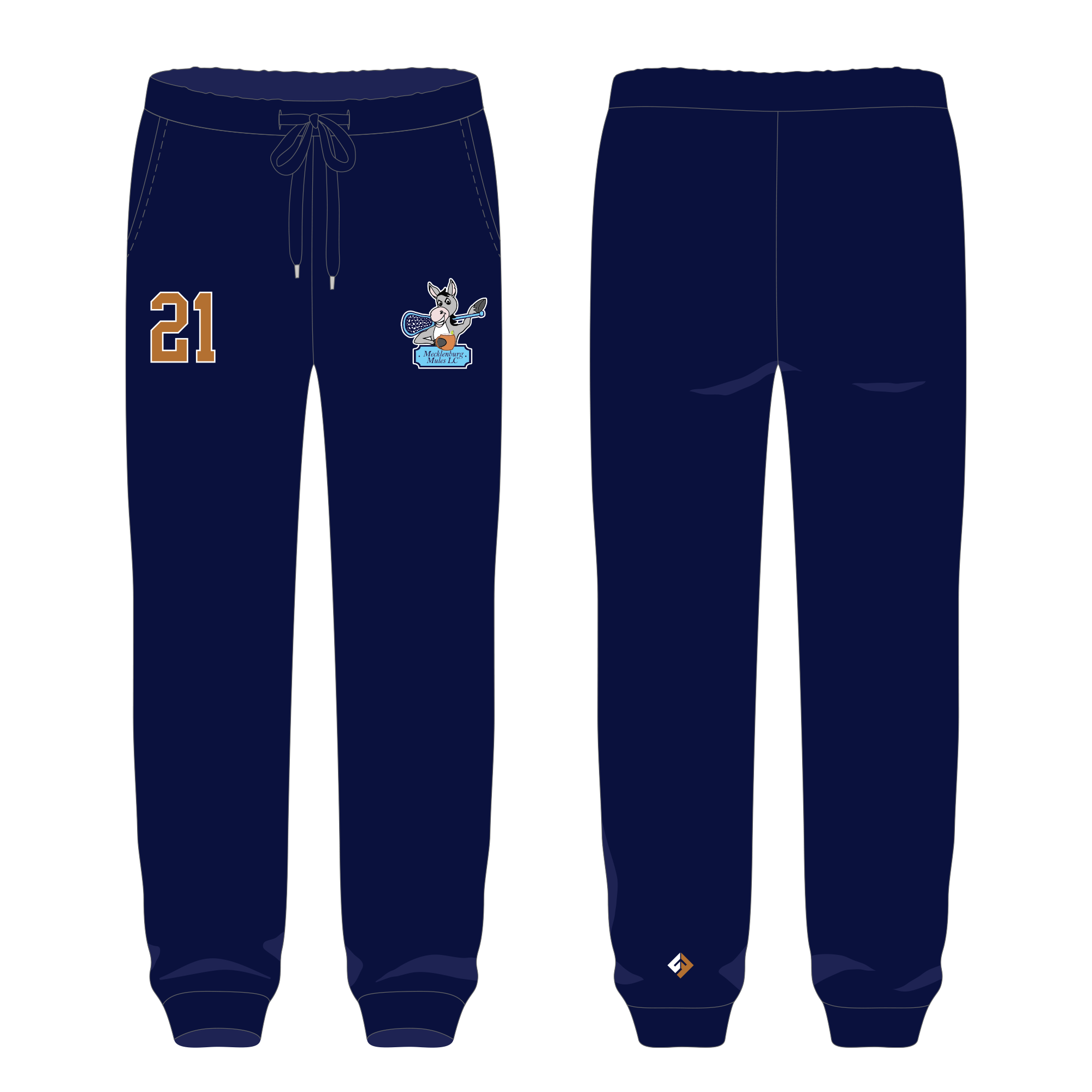 Mules Joggers - French Terry