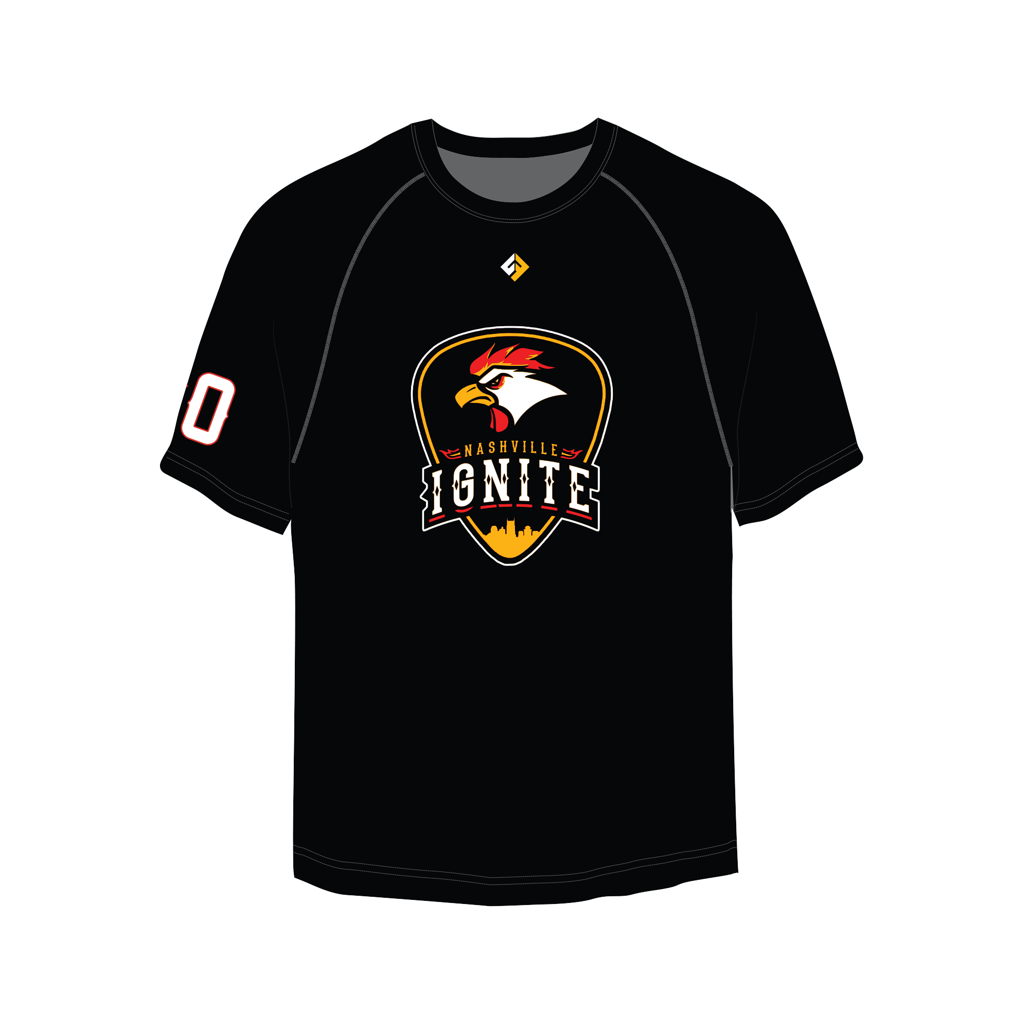 Ignite Short Sleeve Shooter (BLACK)