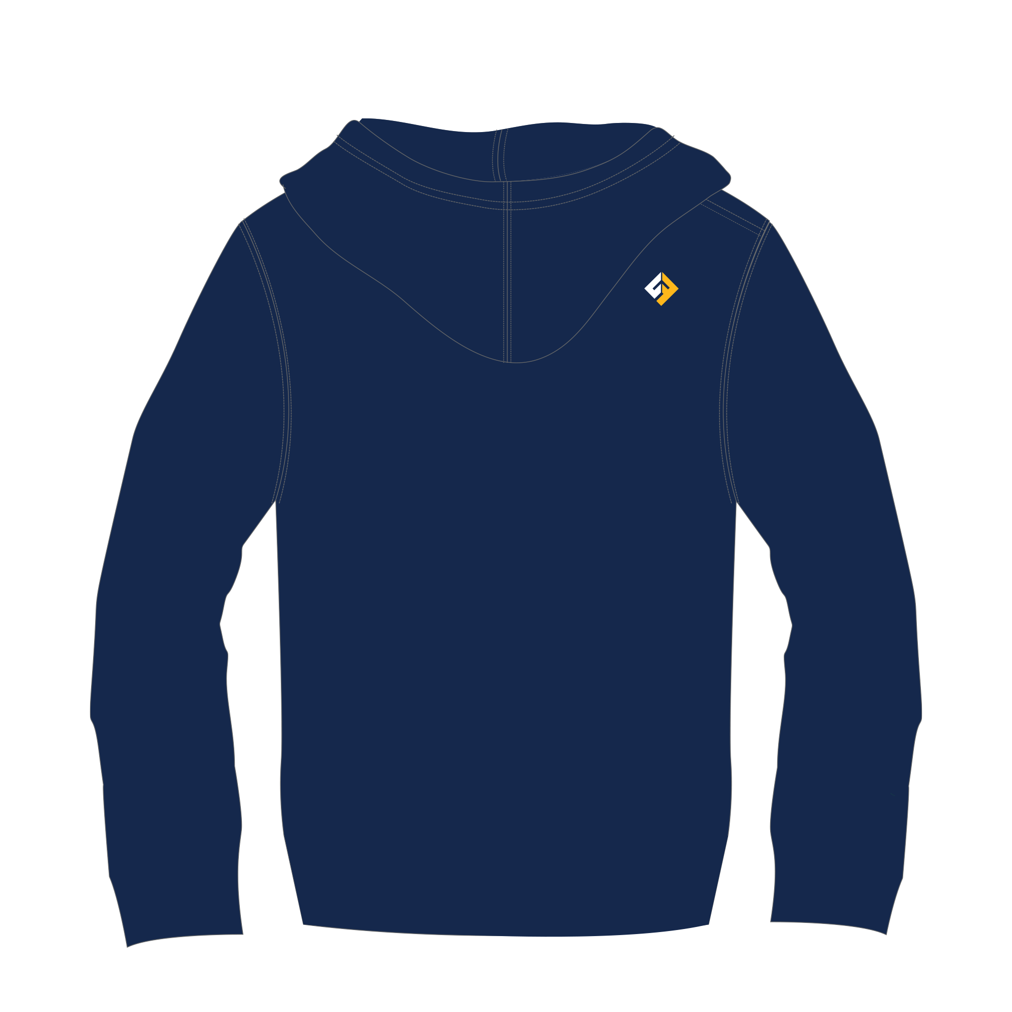 North Perth Outlaws - UcFit Fleece Hoodie.