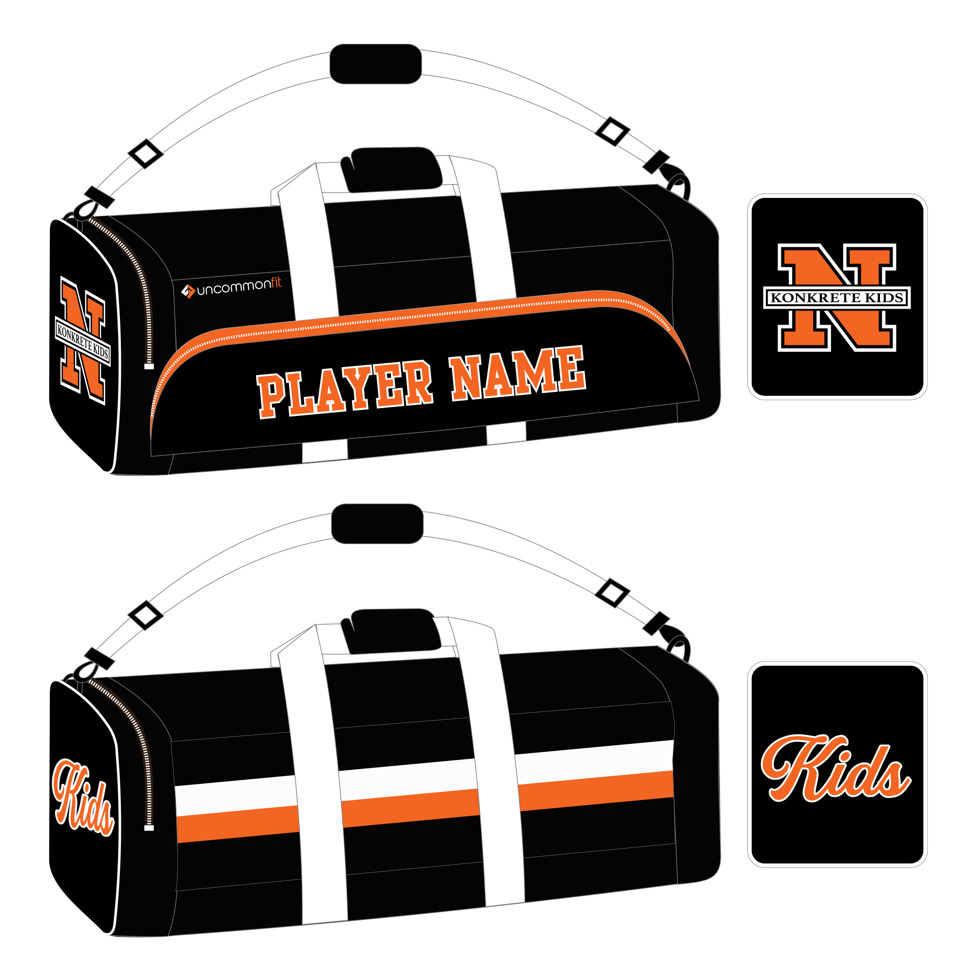 North Hampton Traveler' Equipment Bag (holds 2 Sticks)