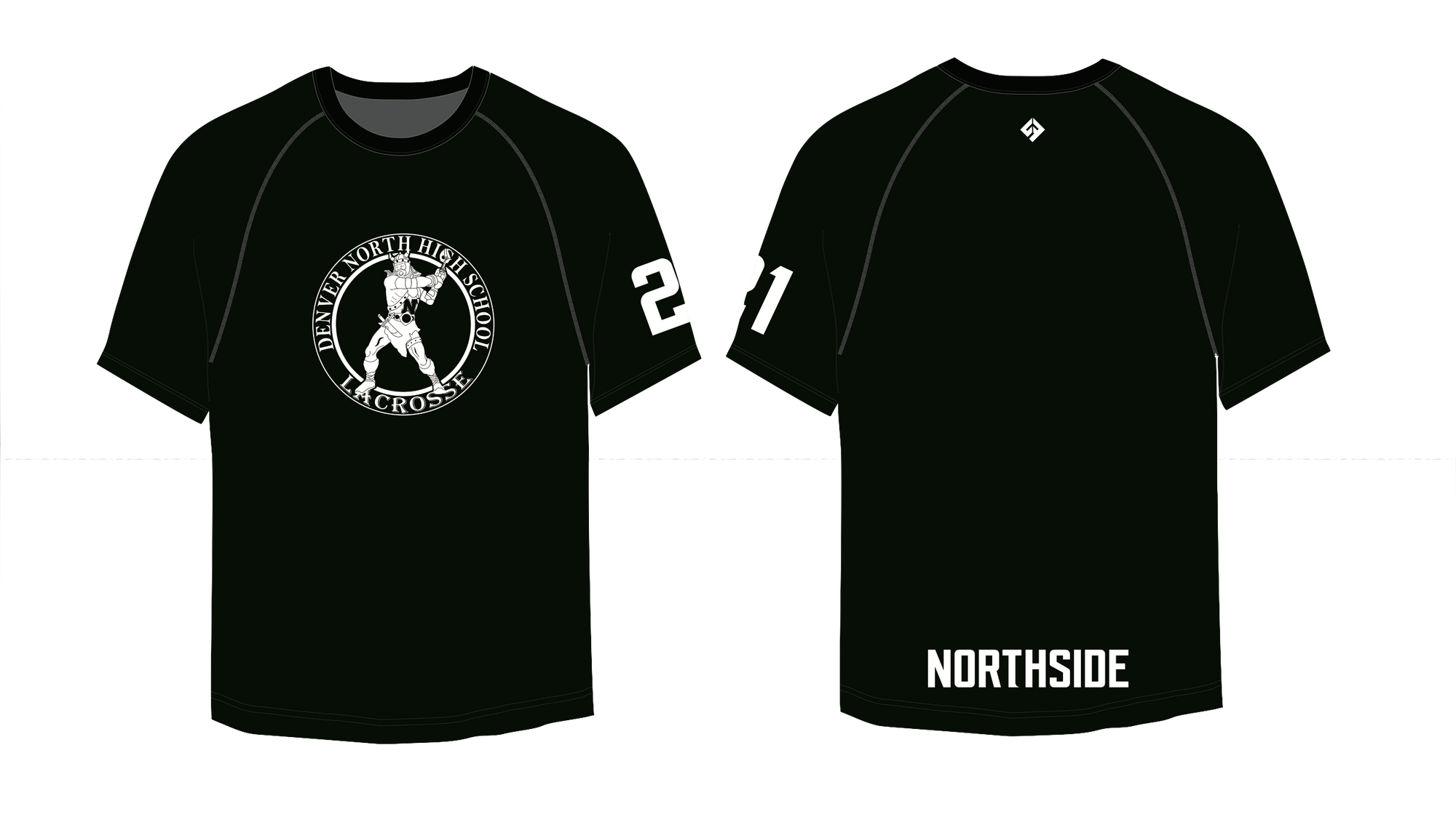 Vikings Offence -Short Sleeve Performance Shirt