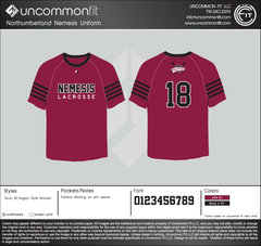 Nemesis Shooter Shirts for Box Lacrosse | Uncommon Fit