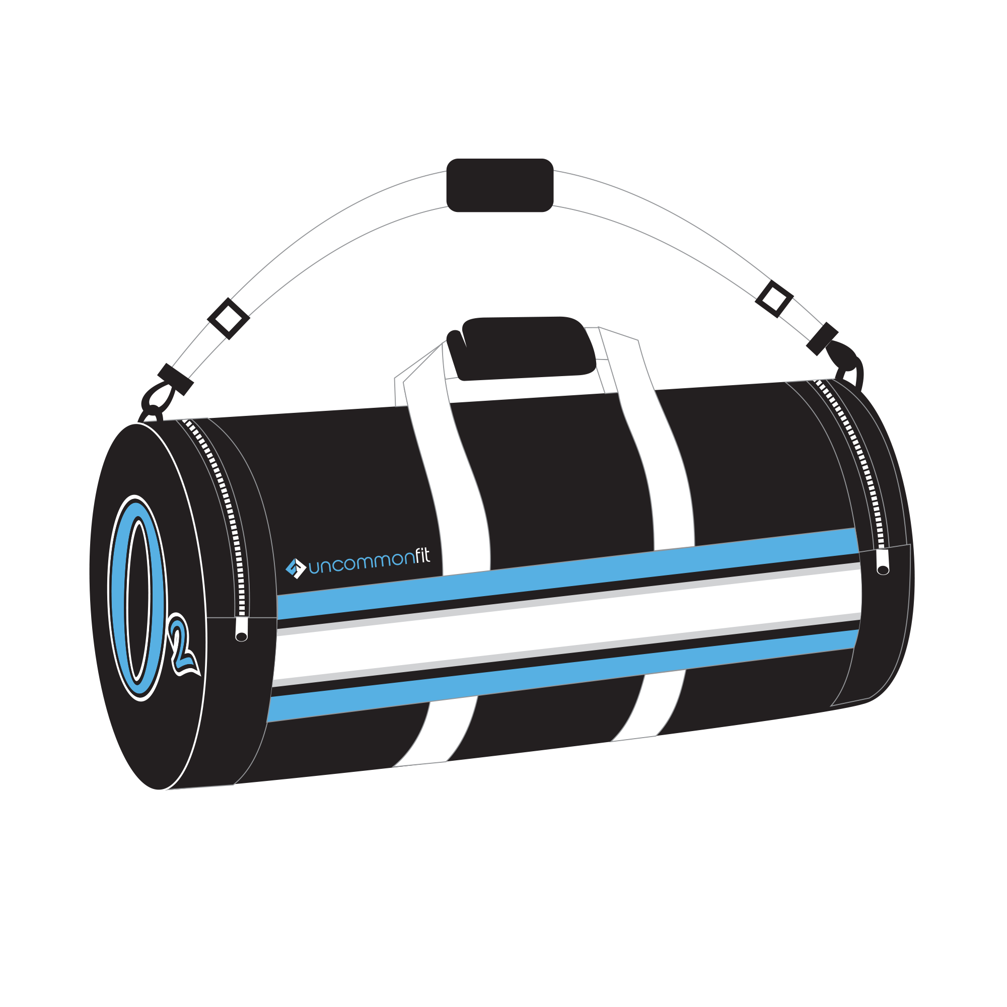 O2 Lacrosse Barrel Bag