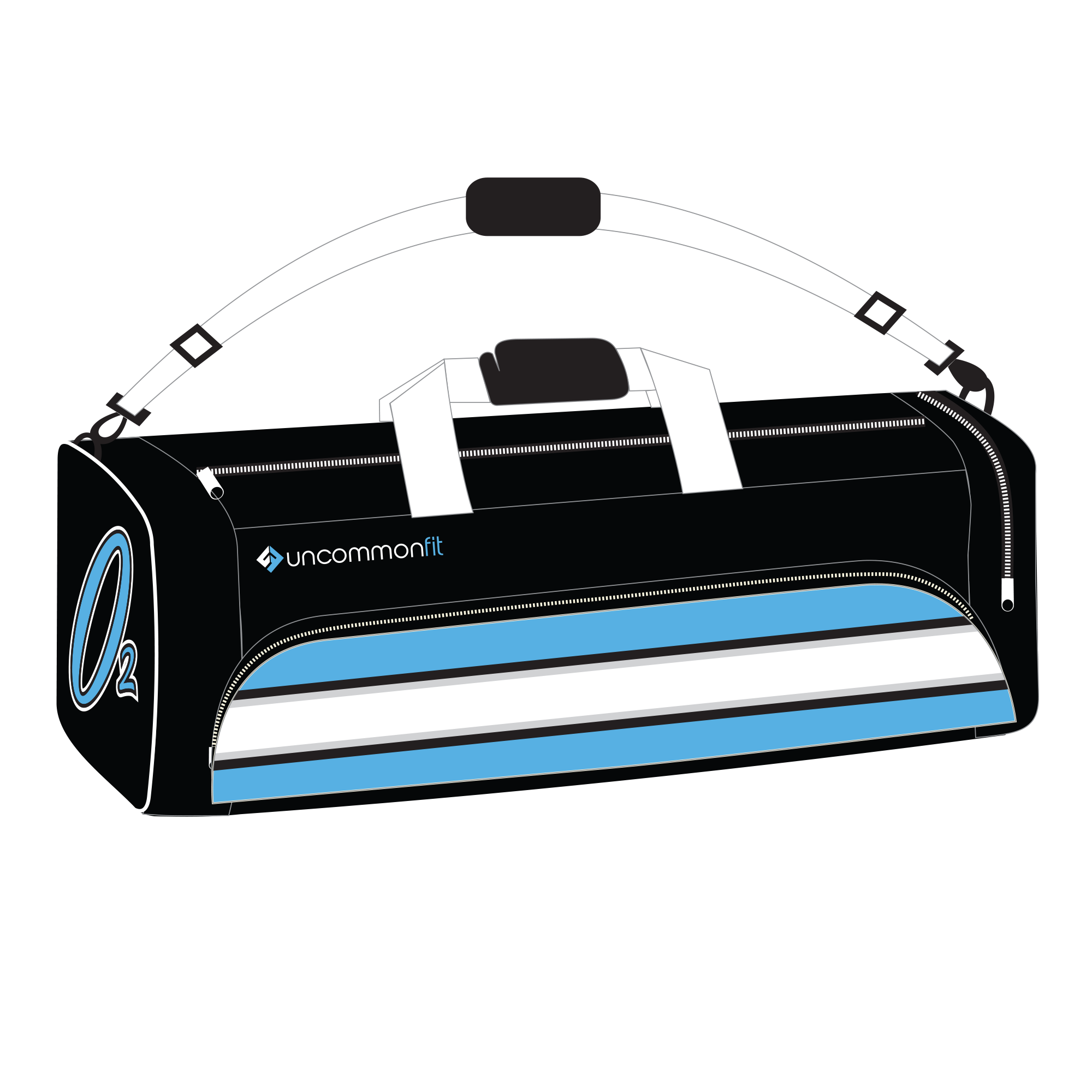 O2 Lacrosse Equipment Bag (holds 2 Sticks)