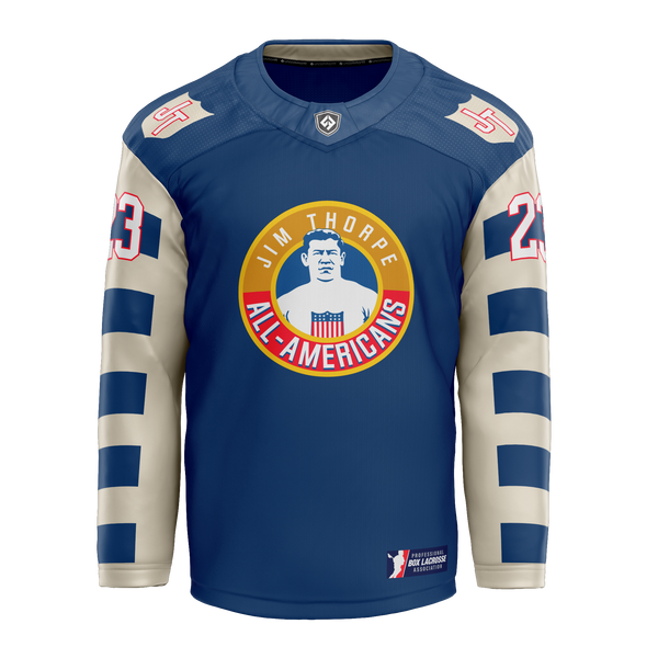 Jim Thorpe All Americans - PBLA | box lacrosse uniforms