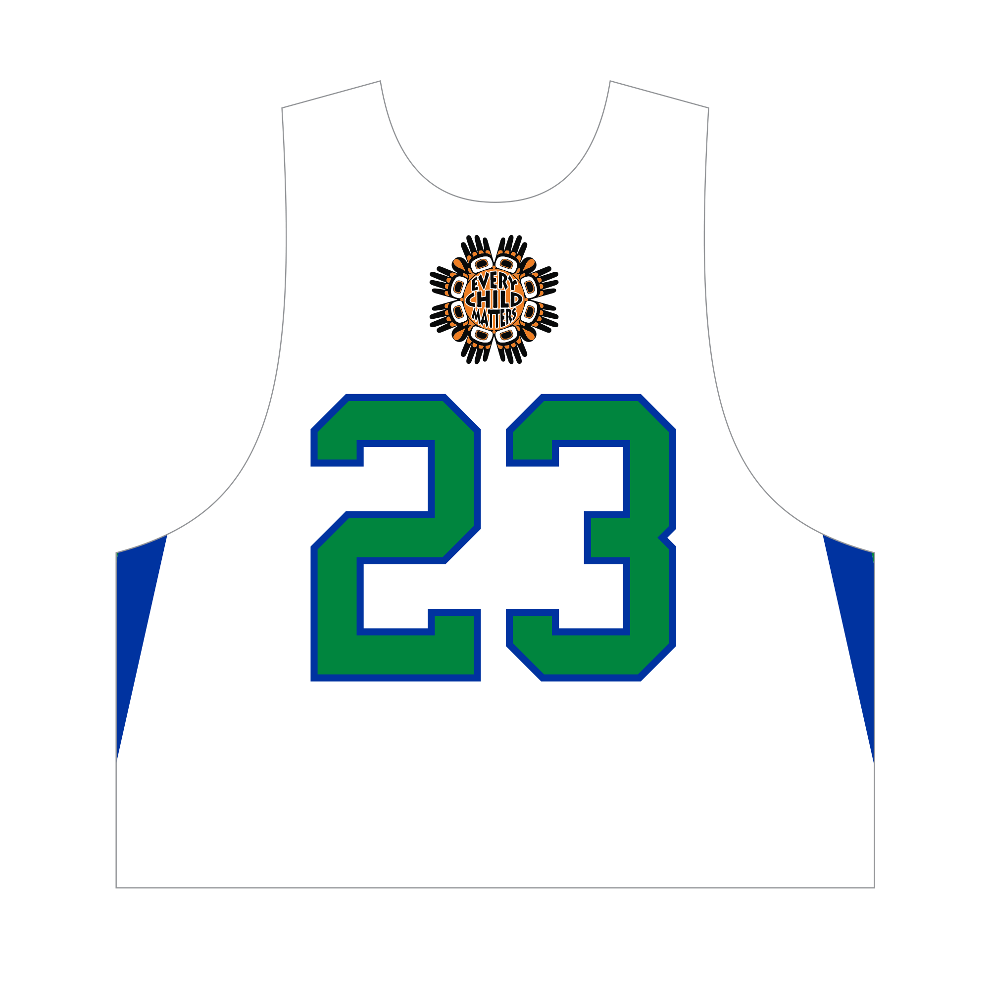 Lakers Reversible Pinnie