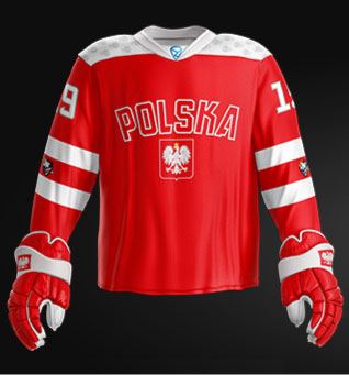 Poland 2023 World Junior - Replica Jersey (Red)