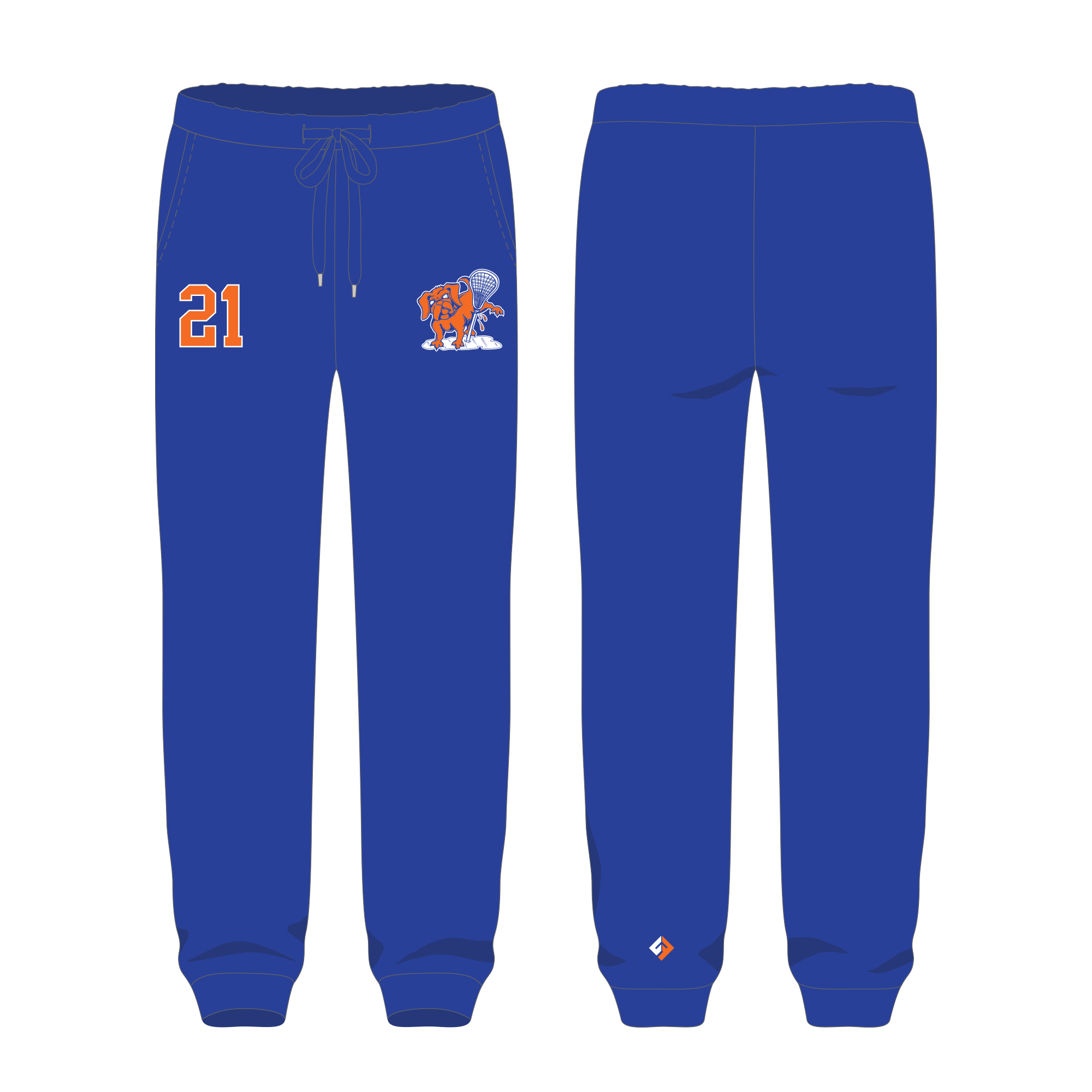 Hairy Pups Joggers - French Terry