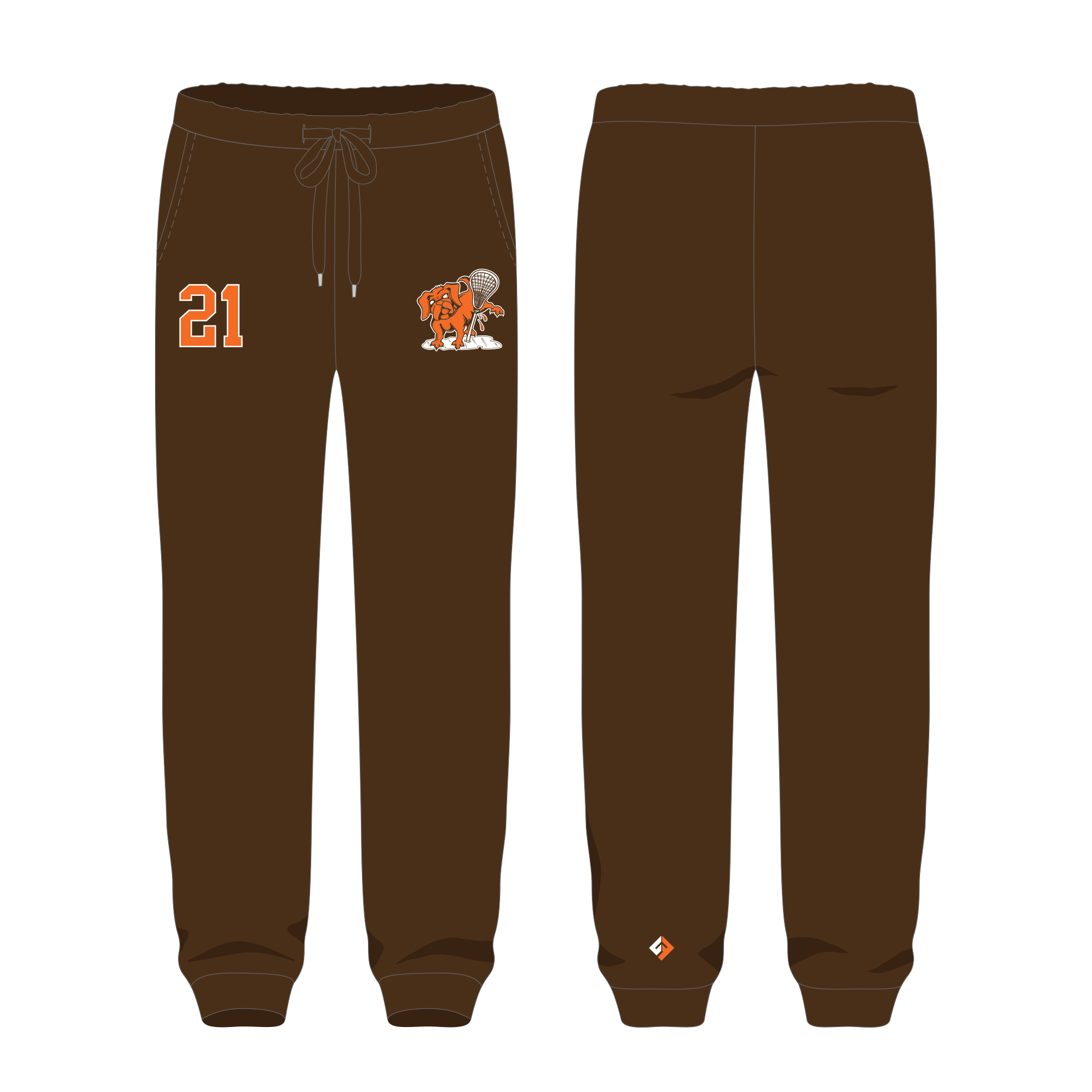 Hairy Pups Joggers - French Terry