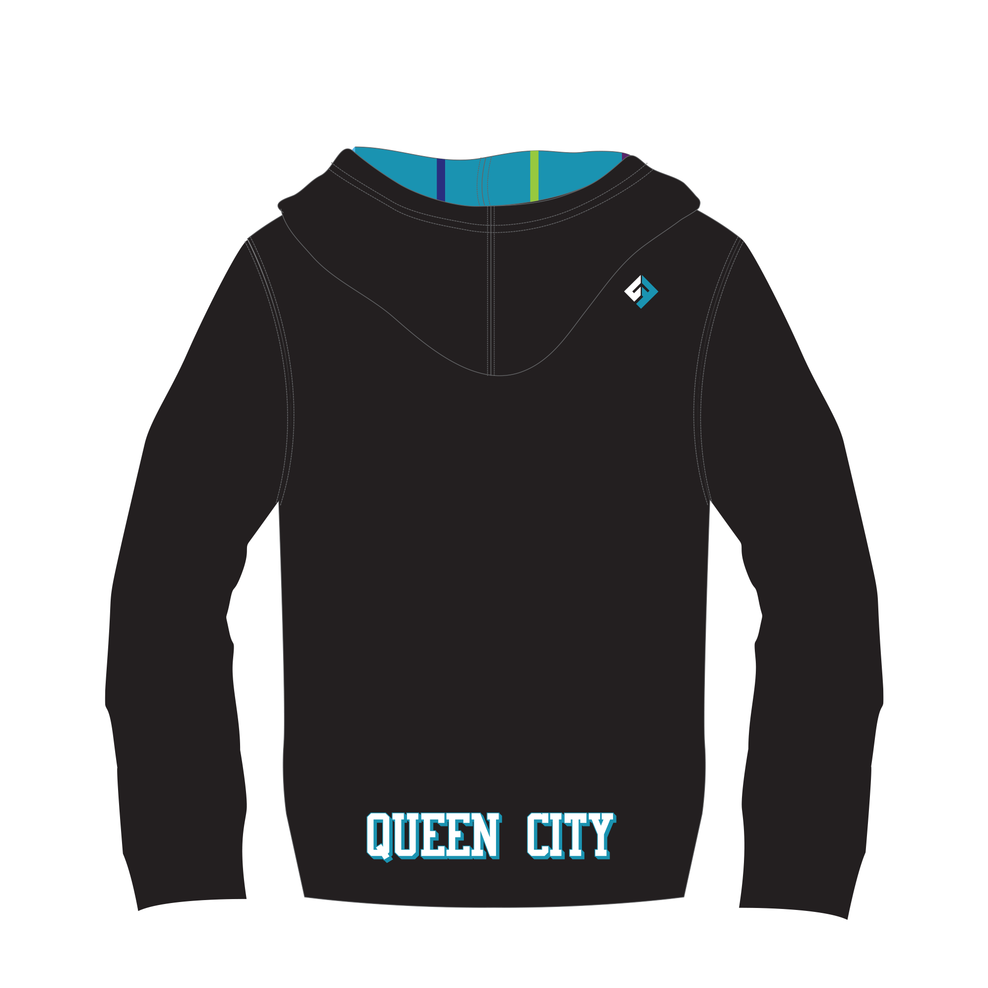 QC BUZZ - UcFit Fleece Hoodie.