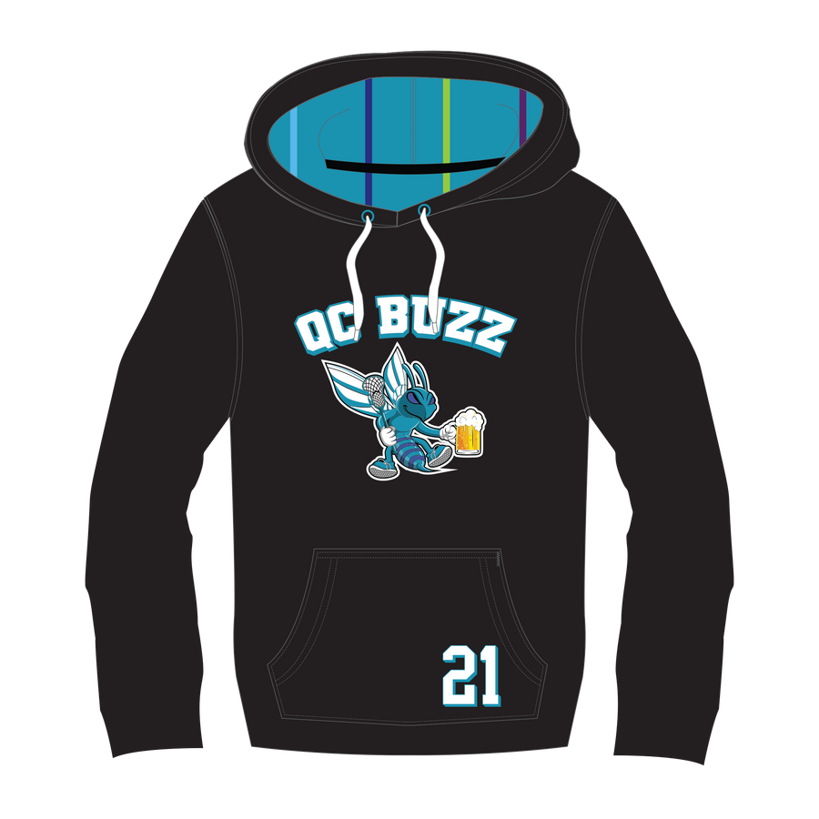 QC BUZZ - UcFit Fleece Hoodie.