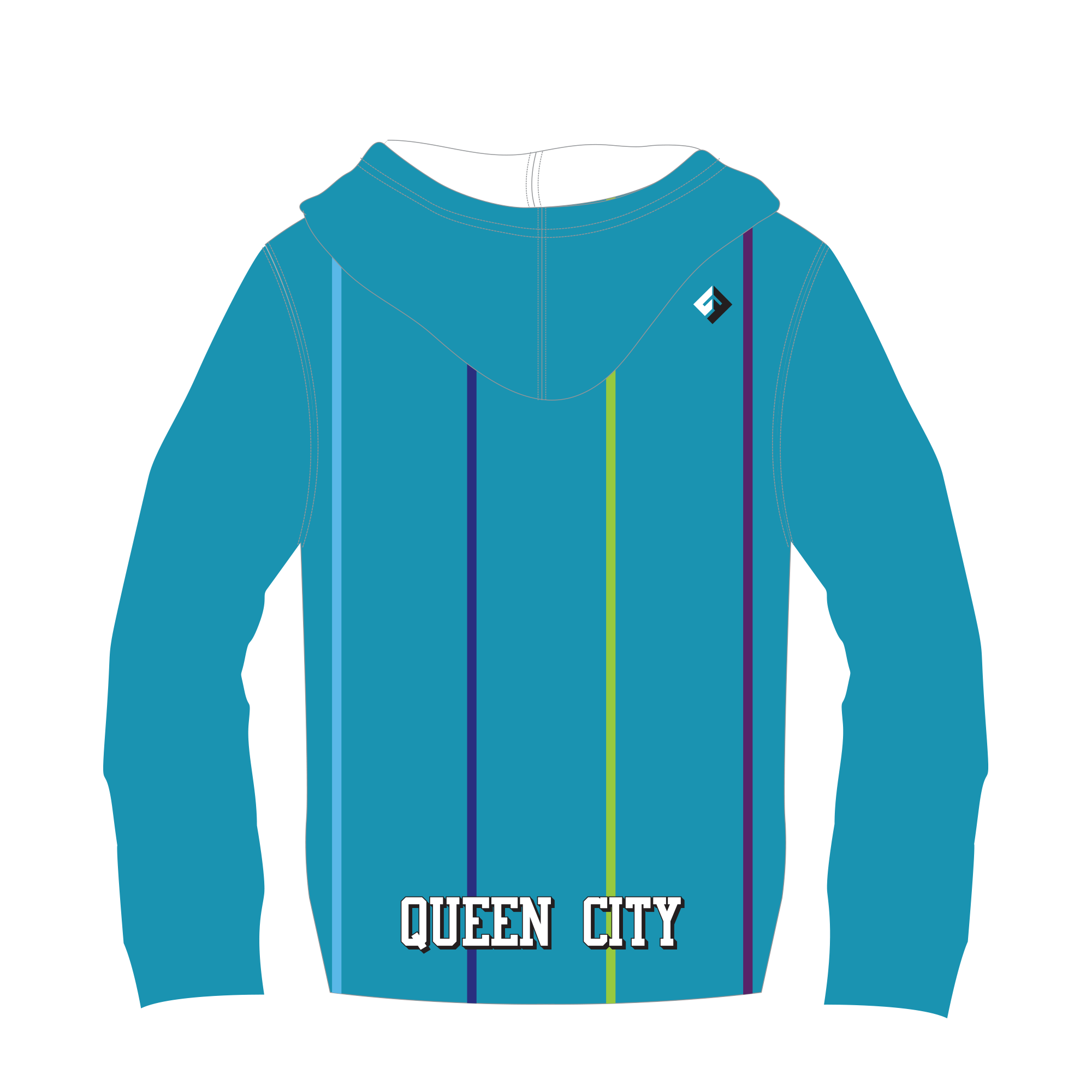 QC BUZZ Sublimated Hoodie