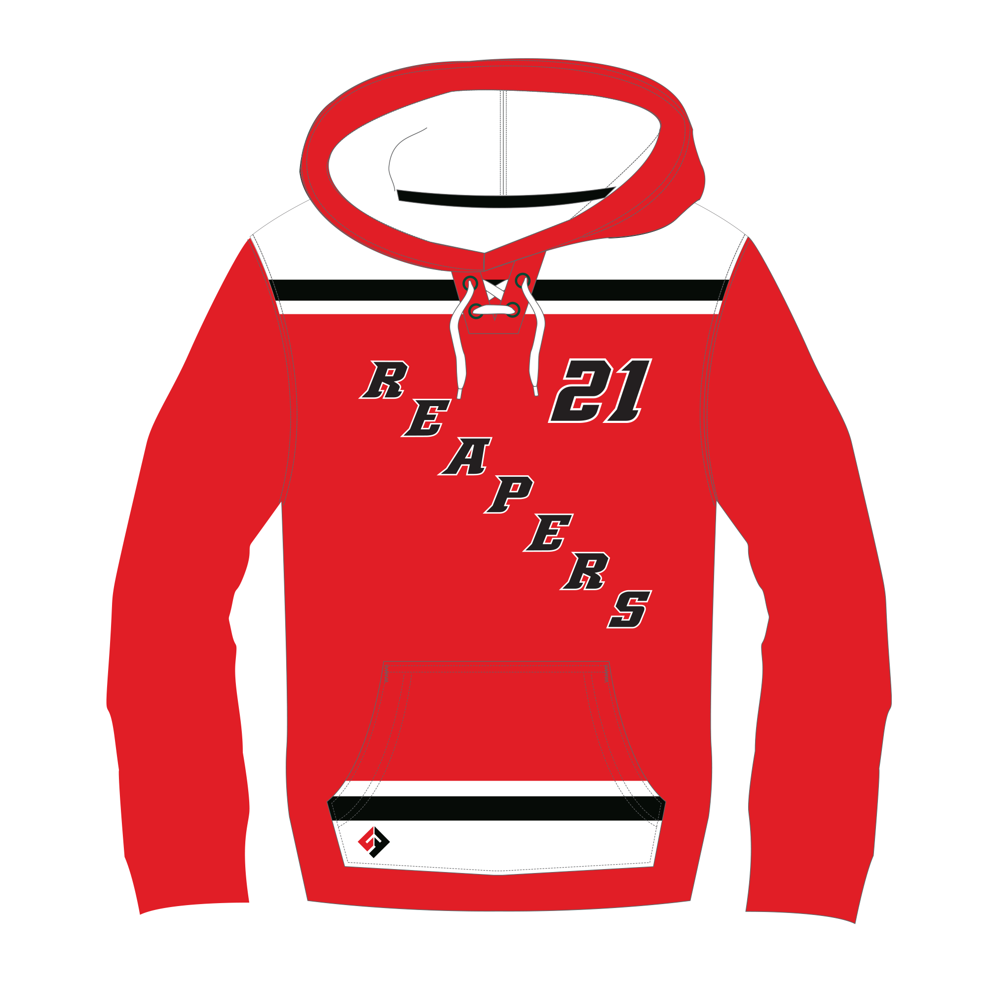 Reapers Sublimated Hoodie