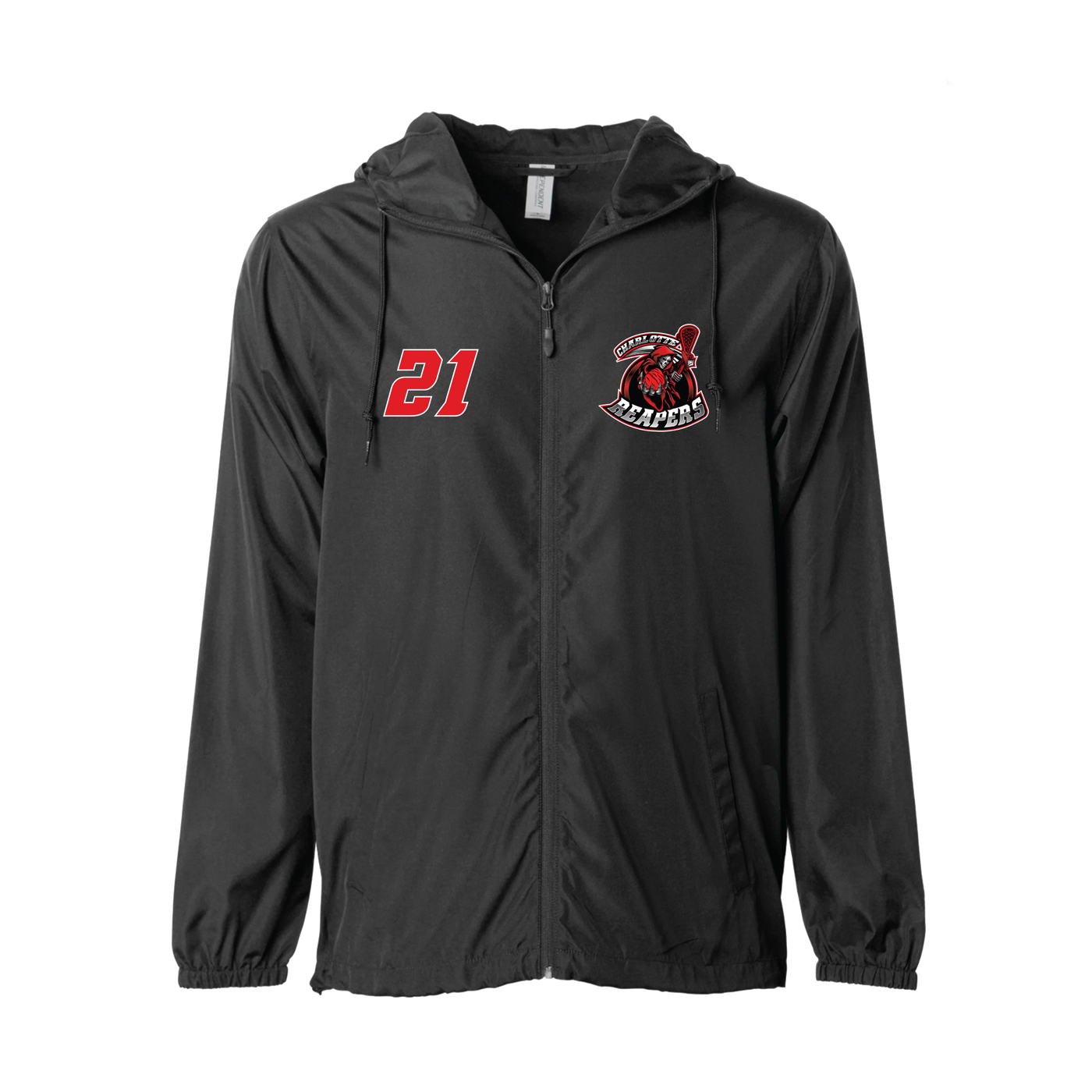Charlotte Reapers Light Weight WIndbreaker