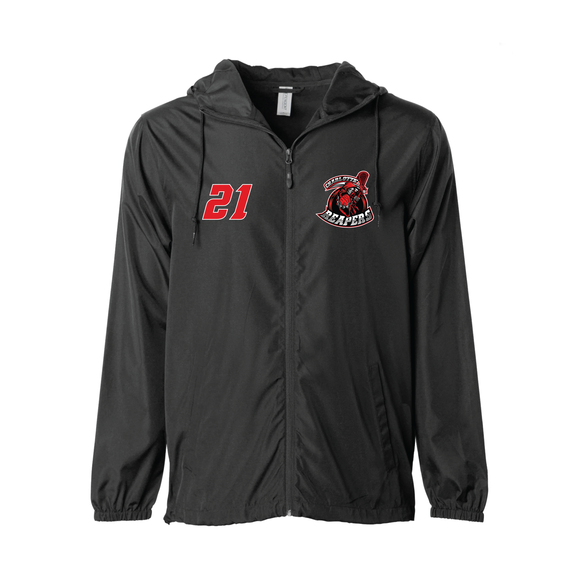 Charlotte Reapers Light Weight WIndbreaker