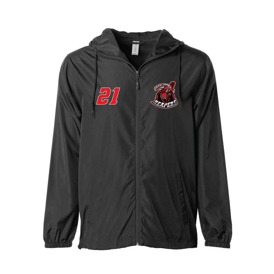 Charlotte Reapers Light Weight WIndbreaker