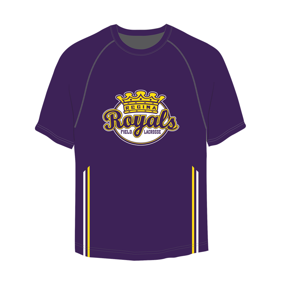 Regina Royals Lacrosse Short Sleeve Performance Shirt