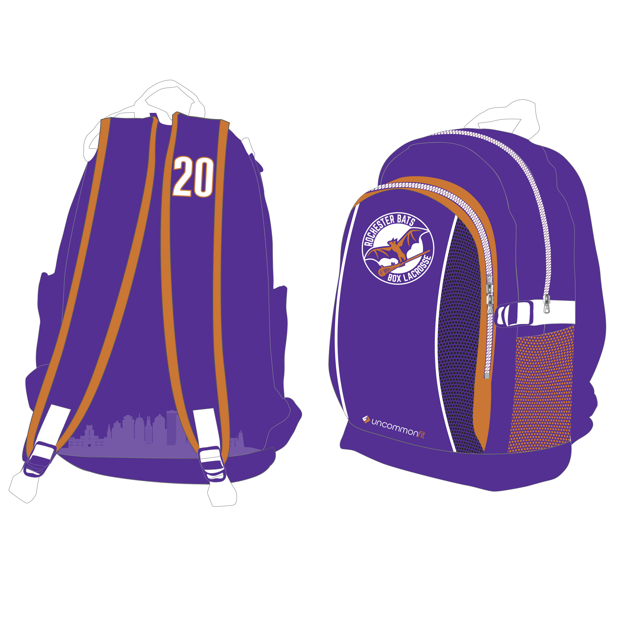 Rochester Bats Backpack