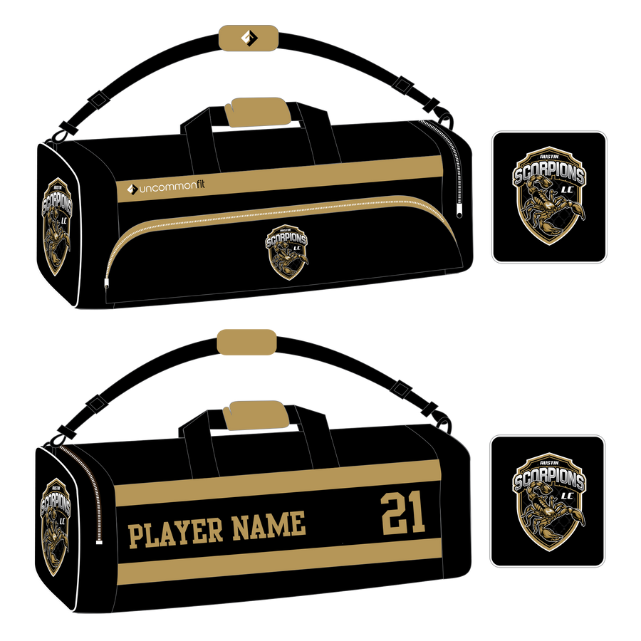 Austin Scorpions 'Traveler' Equipment Bag (holds 2 Sticks)