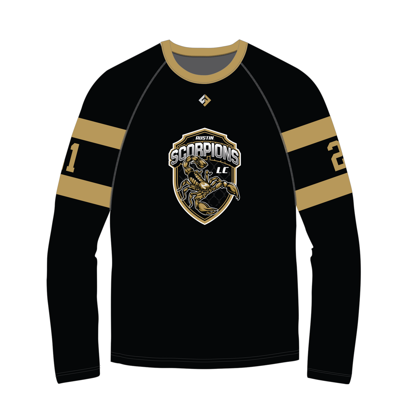 Austin Scorpions Long Sleeve Performance Shirt