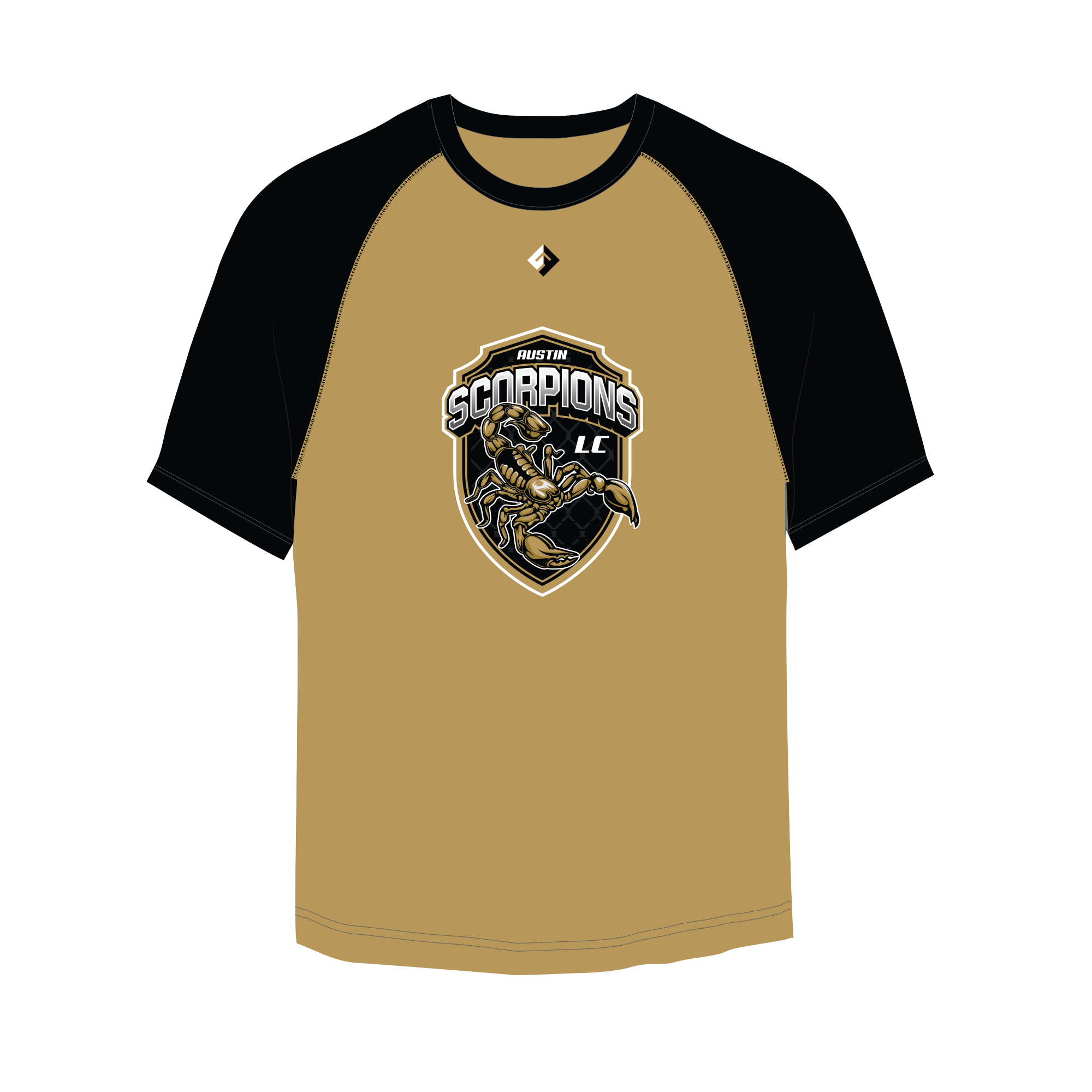 Austin Scorpions Short Sleeve Performance Shirt