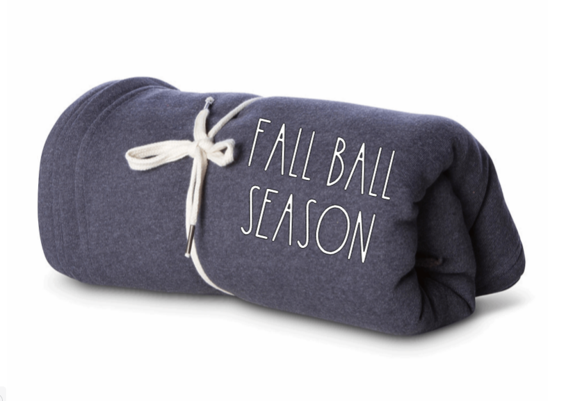 Fall Ball Side Line Blanket