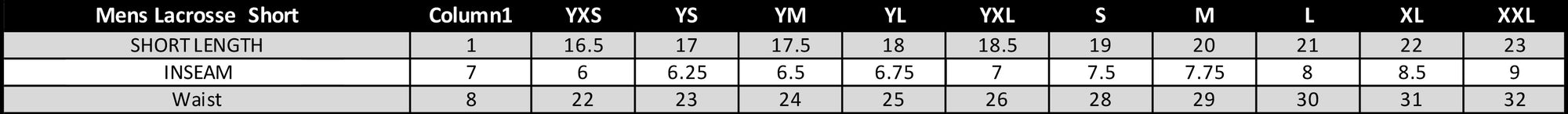 Regina Field Lacrosse Shorts