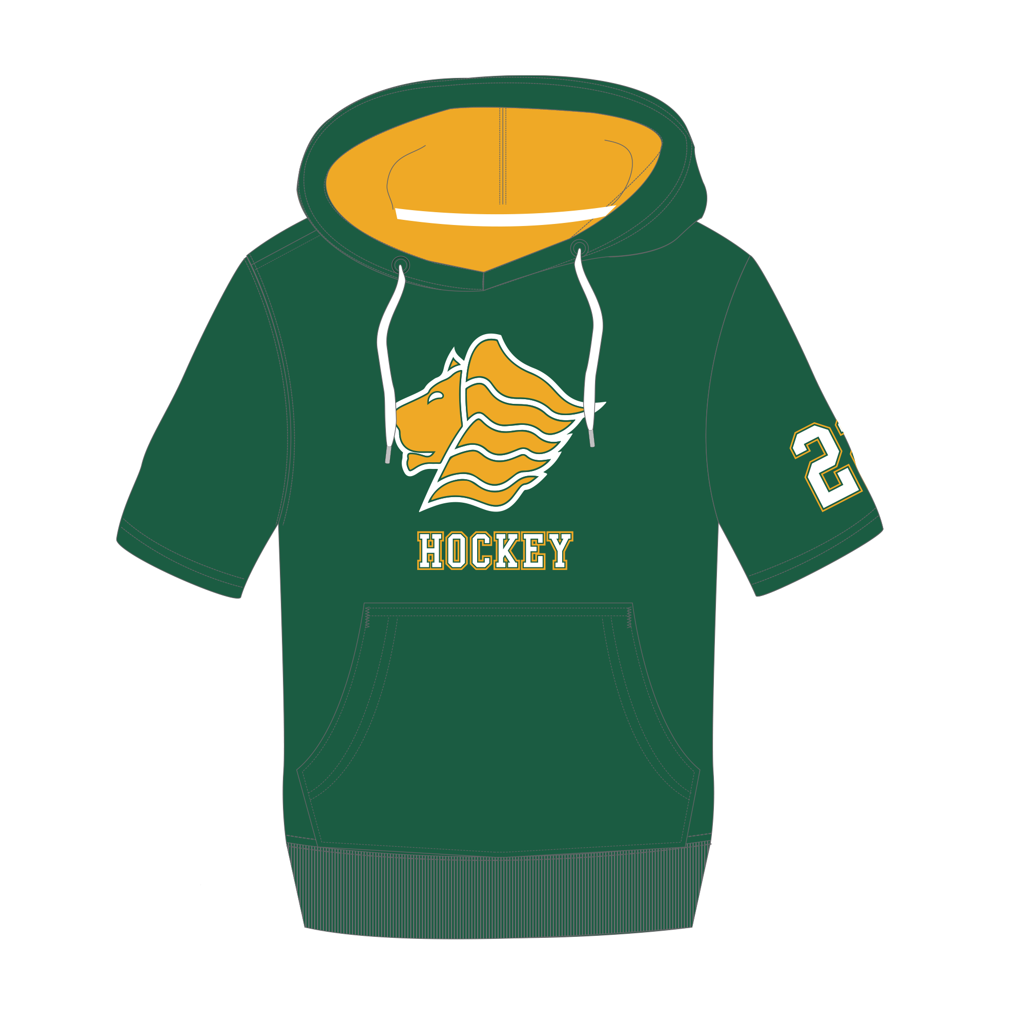 Hooded sales hockey jersey