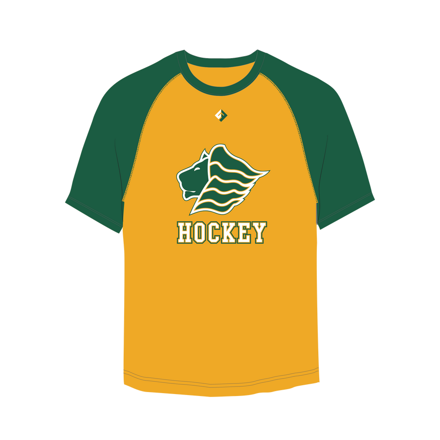 Maglia Hockey Leon Con Cappuccio | Felpa Sportiva Cotone Per Uomo - Foto 1