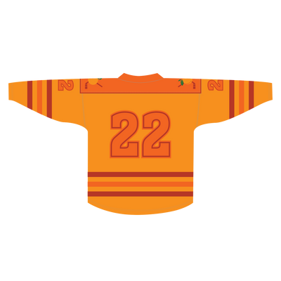 Team Orange Hockey Jerseys