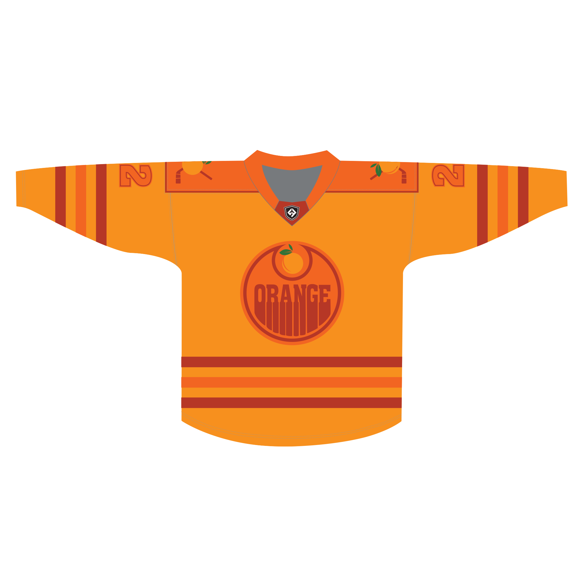 TronX DJ200 Team Hockey Jersey - Orange 