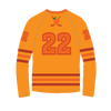 Team Orange Long Sleeve Performance Shirt