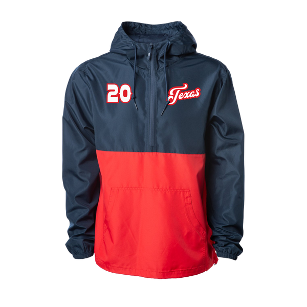Texas Anorak (windbreaker) | box lacrosse uniforms | Uncommon Fit