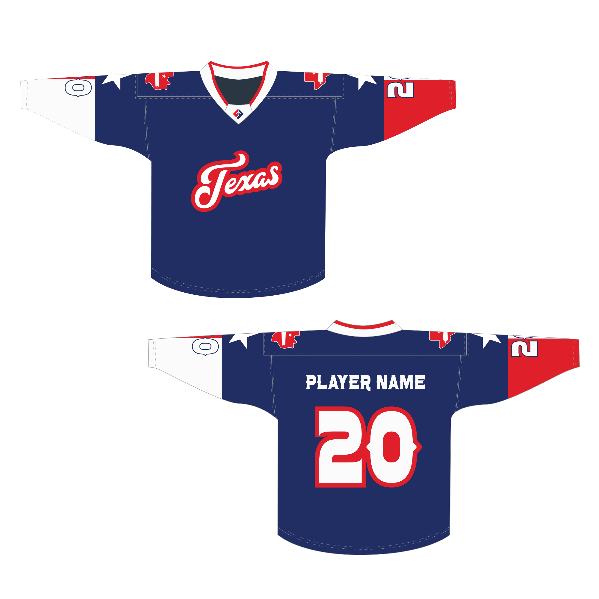 Texas Lacrosse Jersey