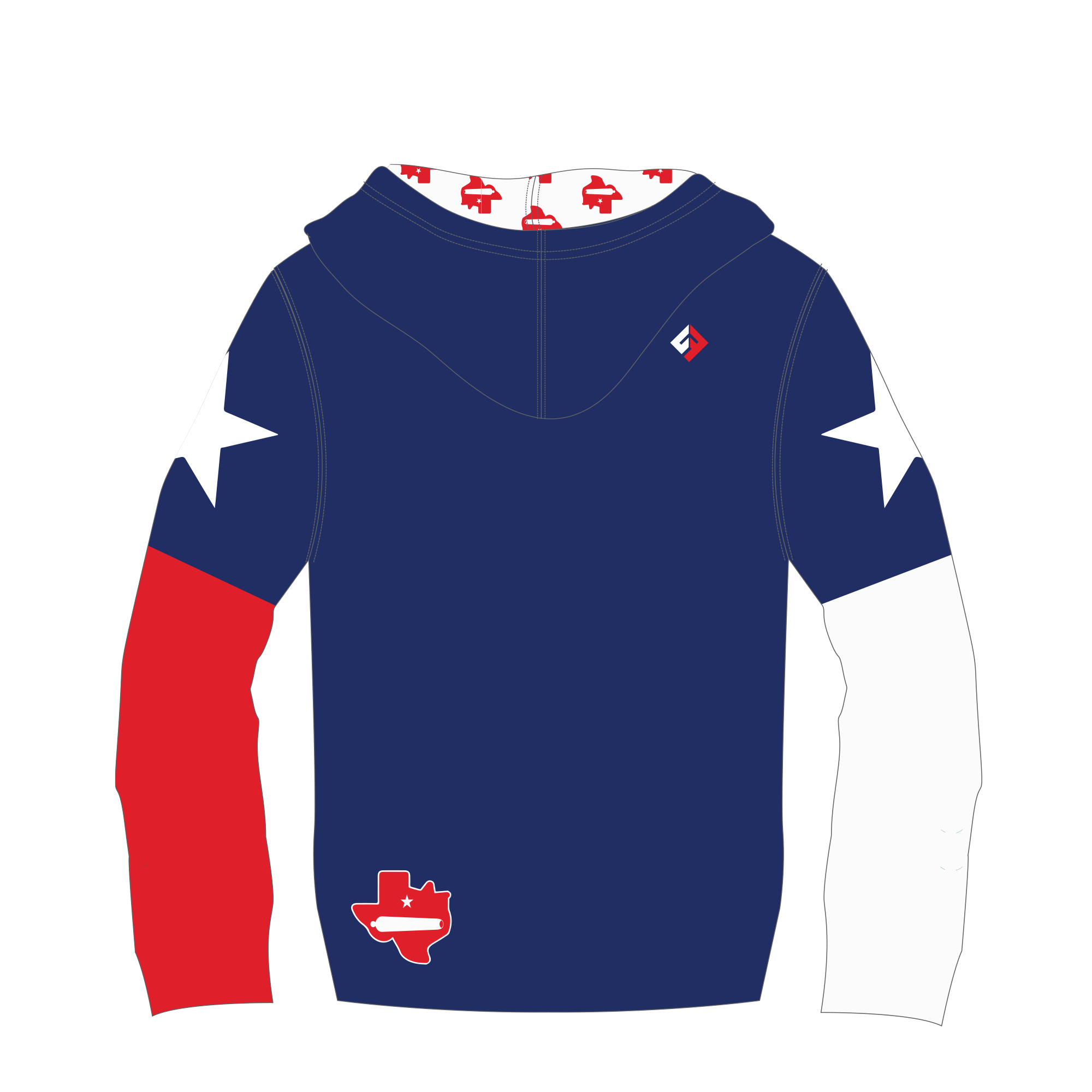 Texas Sublimated Hoodie