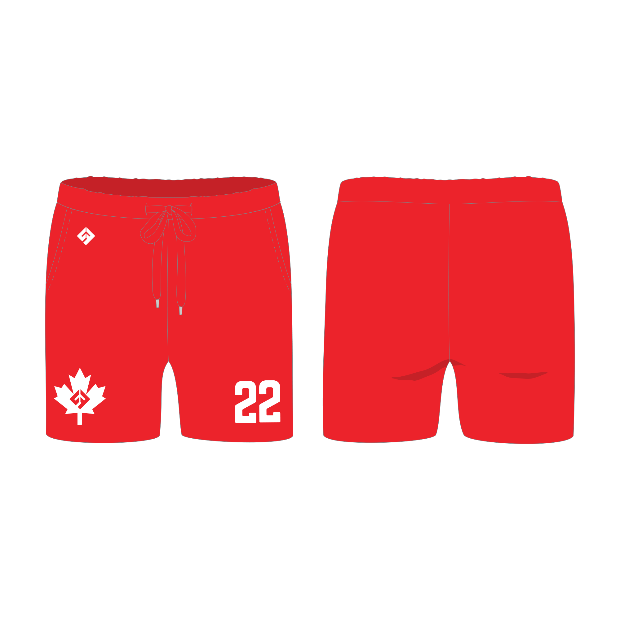 UcFit Canadians Joggers Shorts - French Terry