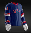 United States 2022 World Junior - Replica Jersey (Blue)