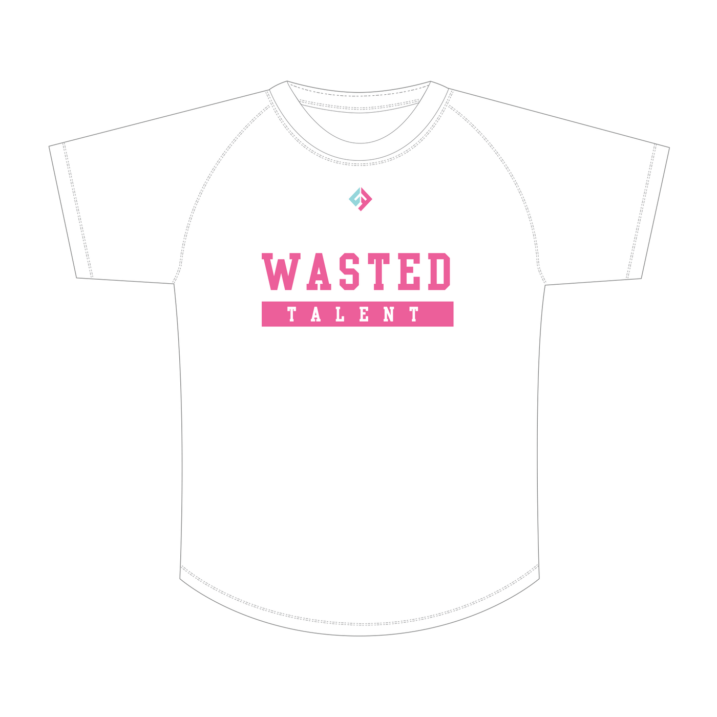Wasted Talent Short Sleeve Performance Shirt