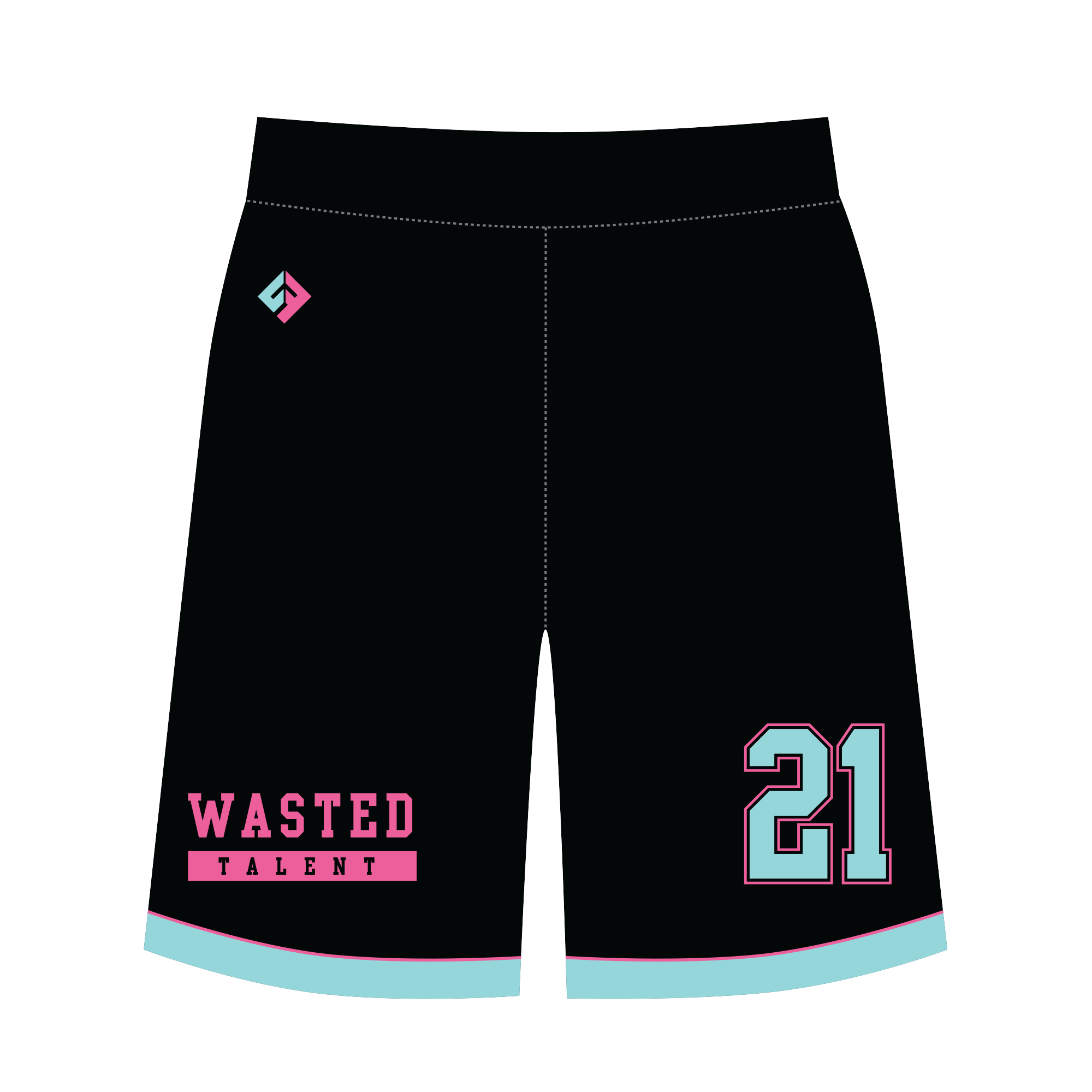 Wasted Talent Lacrosse Shorts