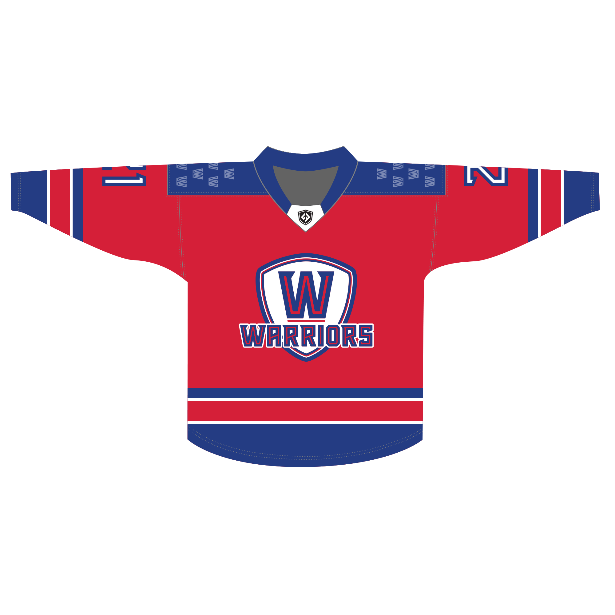 Whitby Warriors Lacrosse Jerseys