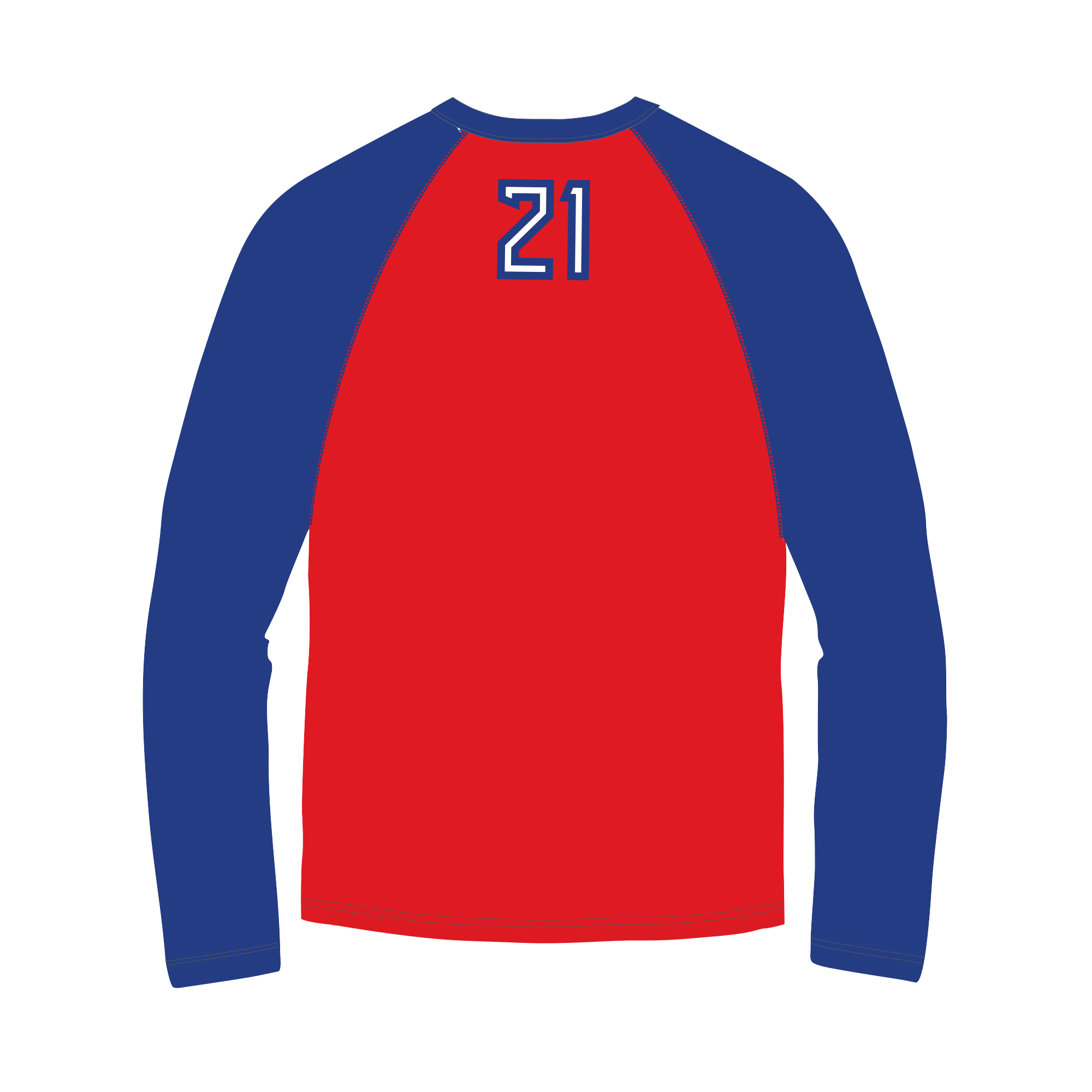 Whitby Warriors Long Sleeve Performance Shirt