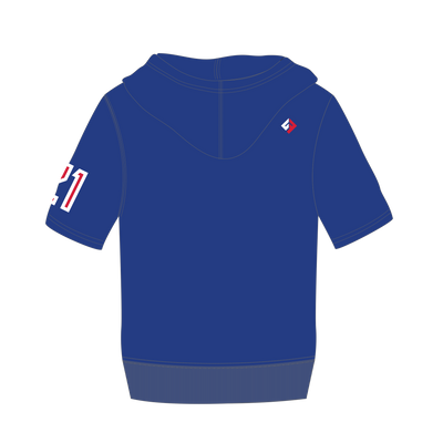 Whitby Warriors - UcFit Short Sleeve Hoodie French Terry Hoodie.