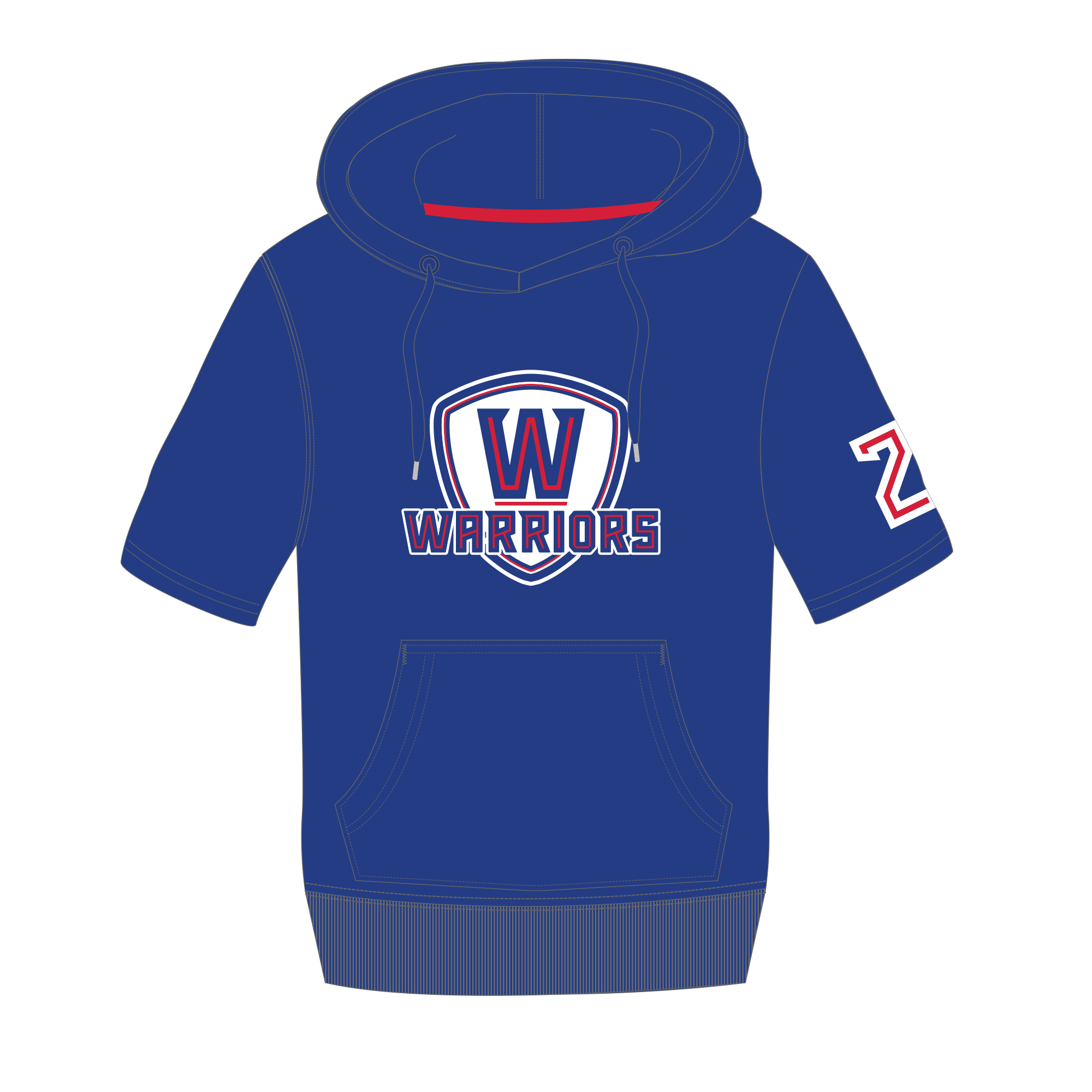 Warriors short sleeve hoodie outlet
